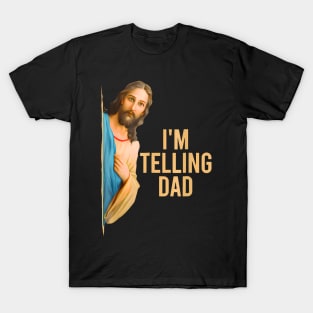 Retro I'm Telling Dad T-Shirt